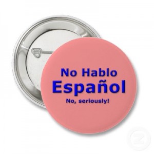 do not speak english spanish translation