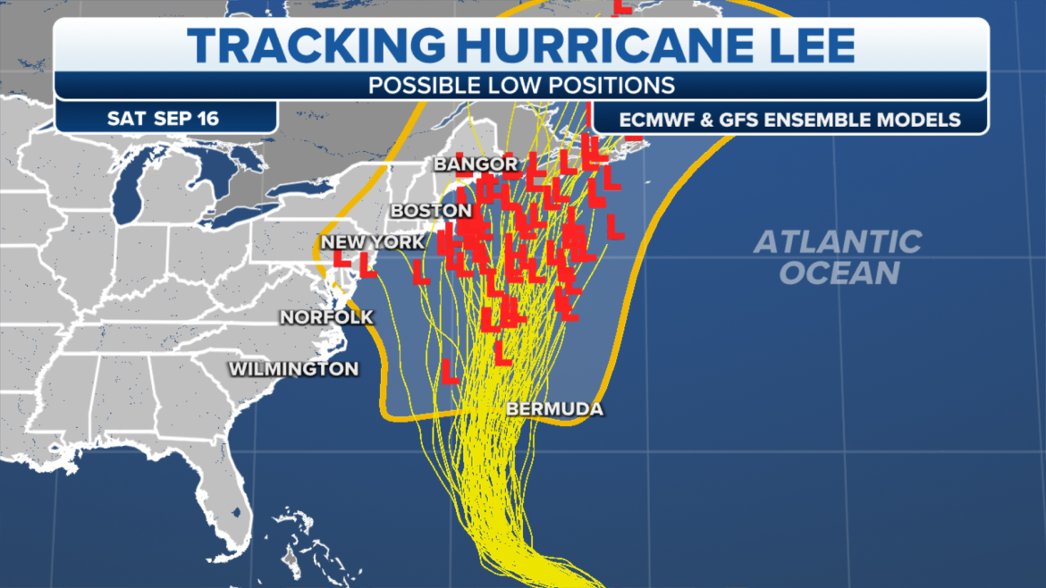 Hurricane Lee Threatens to Unleash Fury East Coast Braces for